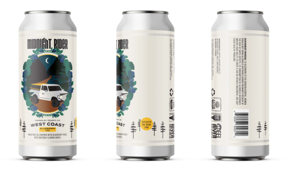 Packaging Redesign: Earth Thirst, Midnight Rider, Hazy By Nature, and Up In Haze